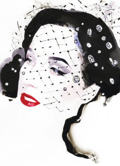 插画艺术家 David Downton ​​​