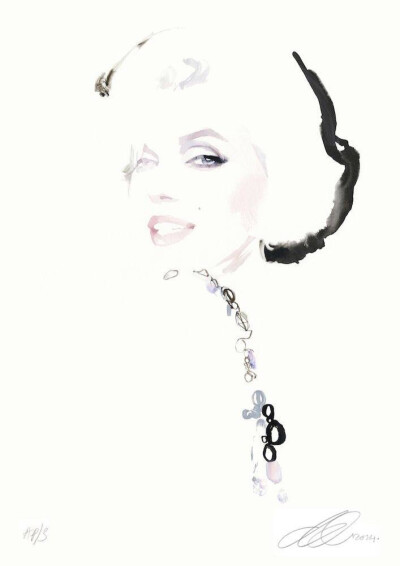 插画艺术家 David Downton ​​​