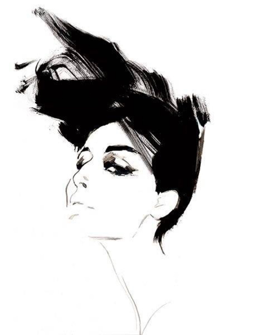 插画艺术家 David Downton ​​​