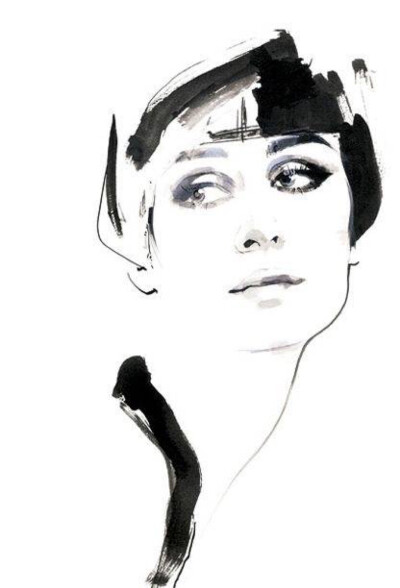 插画艺术家 David Downton ​​​