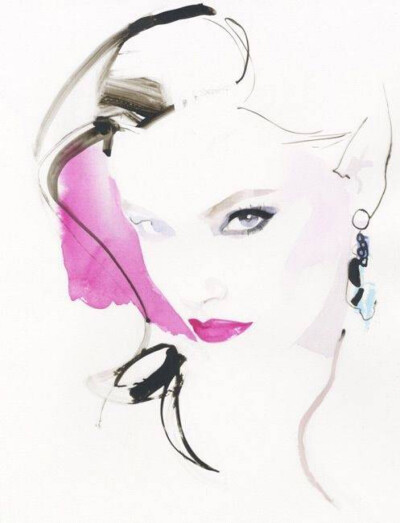 插画艺术家 David Downton ​​​