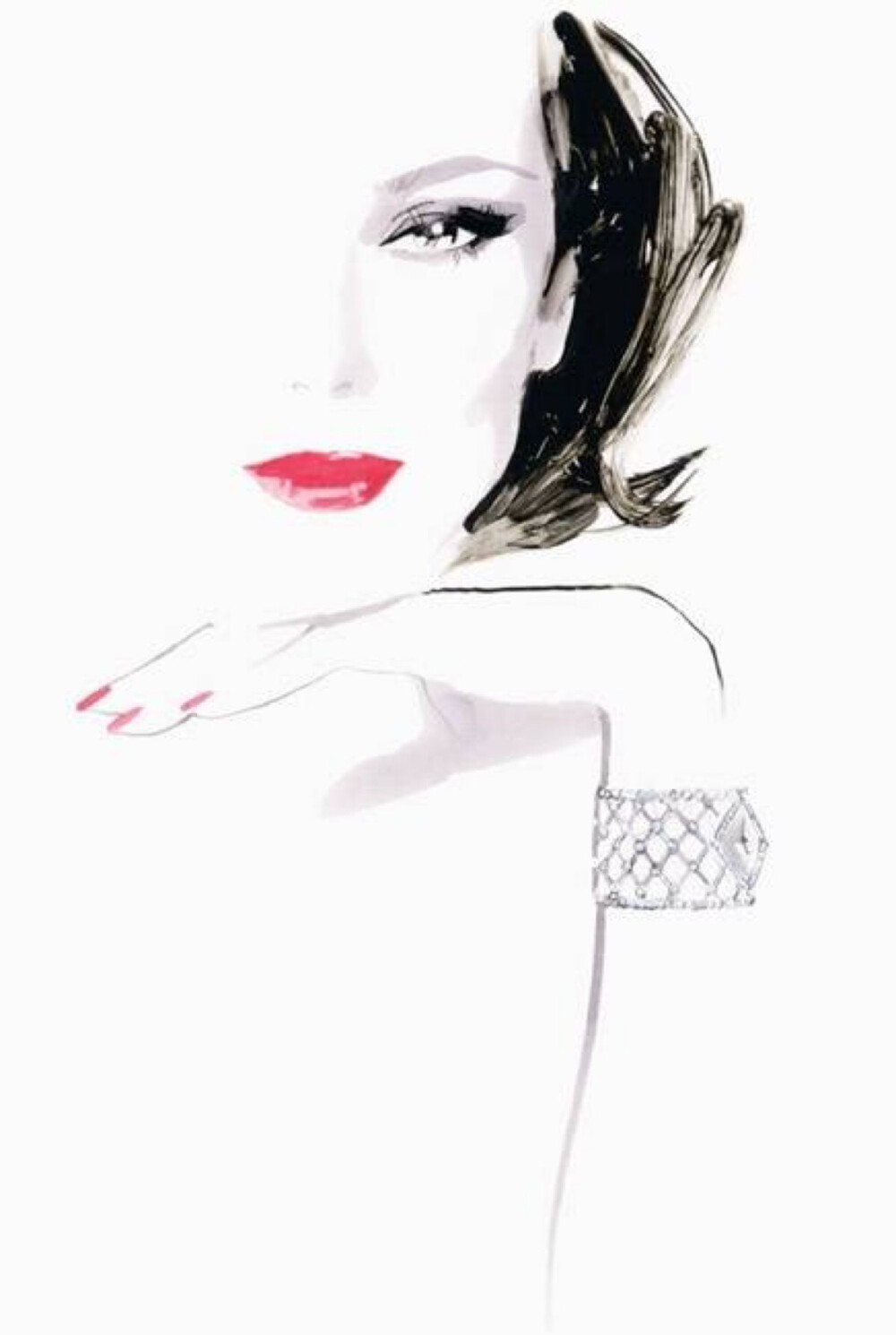 插画艺术家 David Downton ​​​