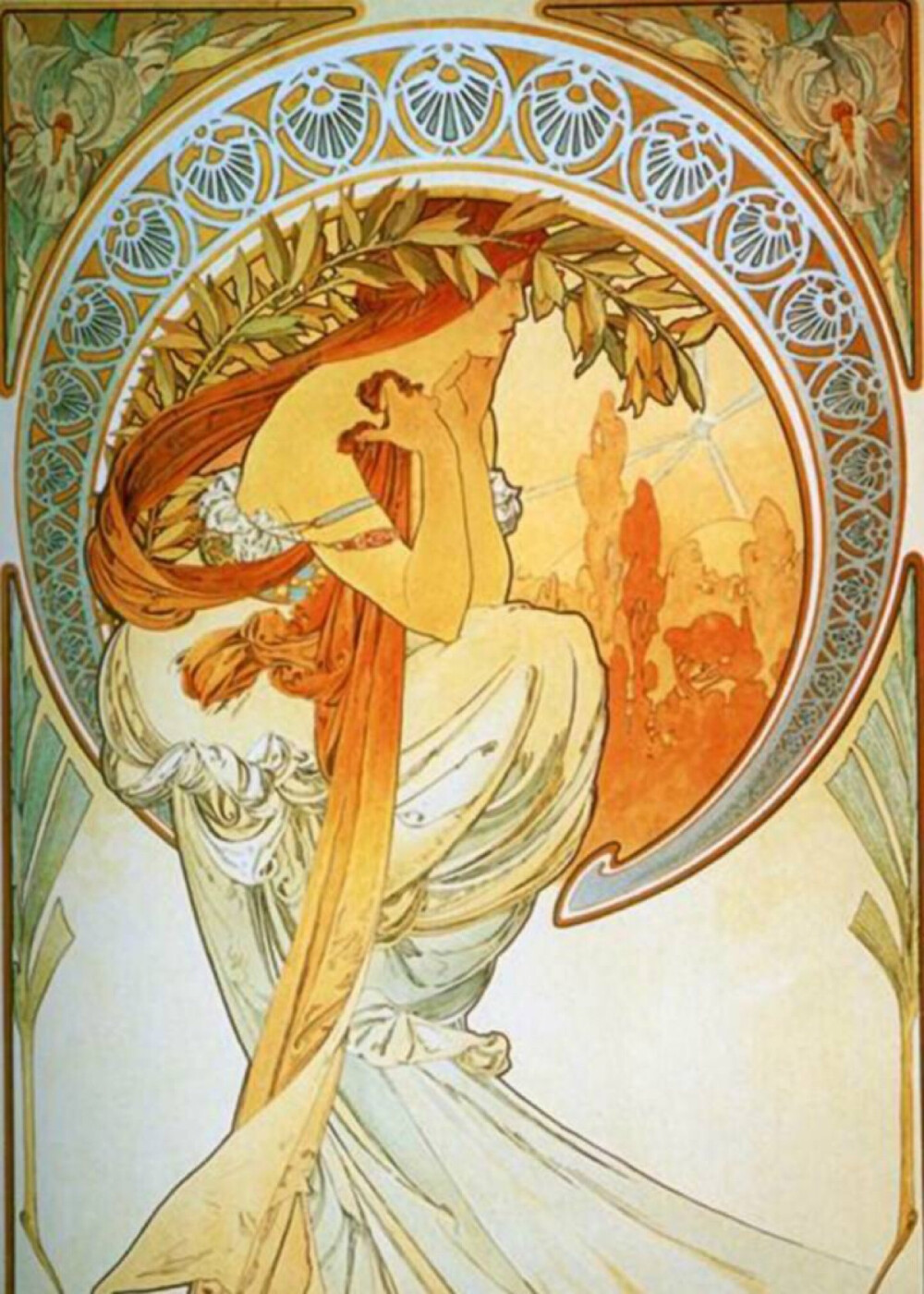 插画艺术家 Alphonse Mucha ​​​