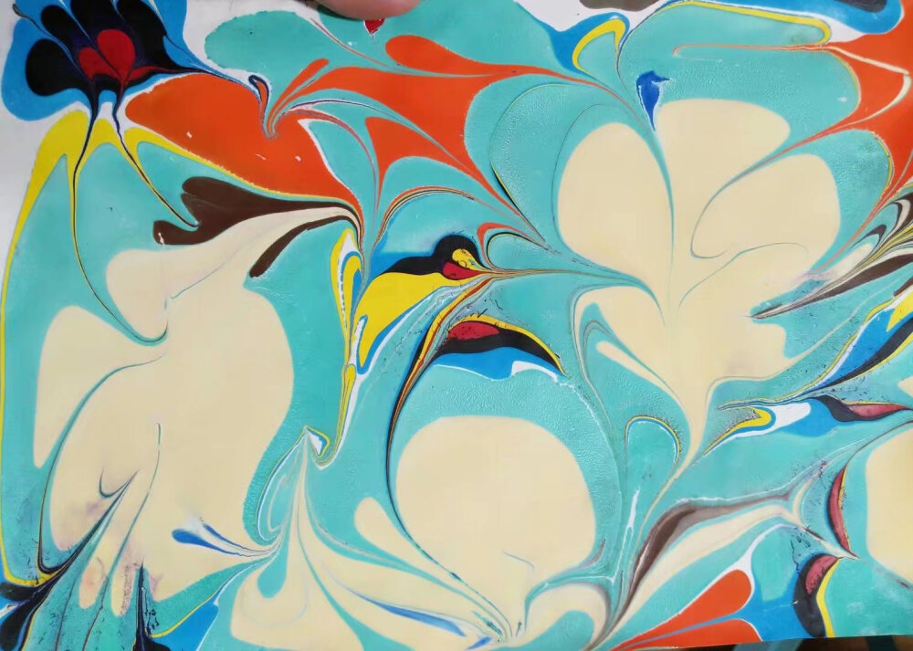 水拓画 - 堆糖,美图壁纸兴趣社区