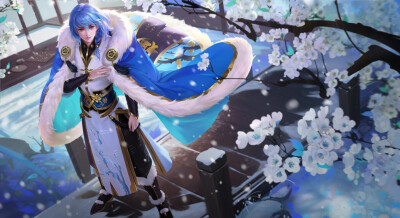 弈星皮肤——踏雪寻梅