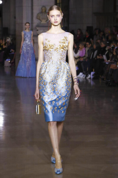 BY爱喝可乐的古娜小姐 乔治斯·荷拜卡（Georges Hobeika）2017春夏高定系列巴黎时装周