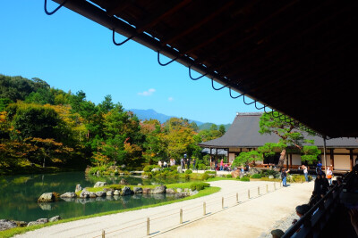 龙安寺庭院