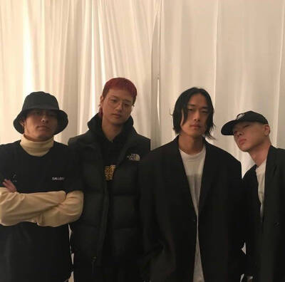 hyukoh
吴赫 林贤帝 任童健 李仁雨