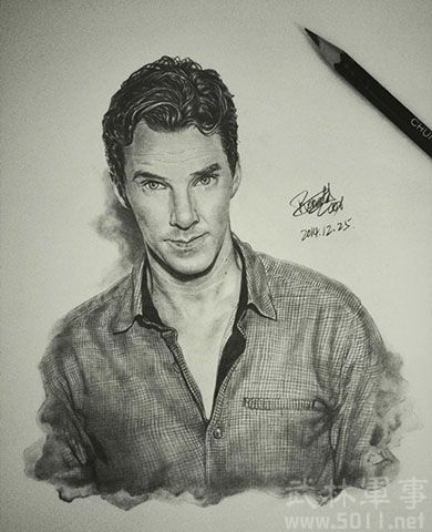 这个素描很赞偶