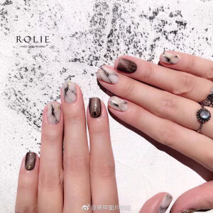 __美甲❀秋冬 气质简约 大理石