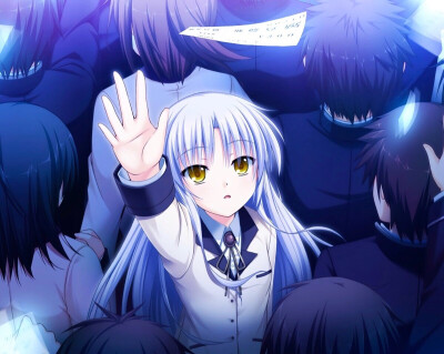 392 《Angel Beats?。ㄌ焓沟穆龆?心跳）》女主 立华奏 4