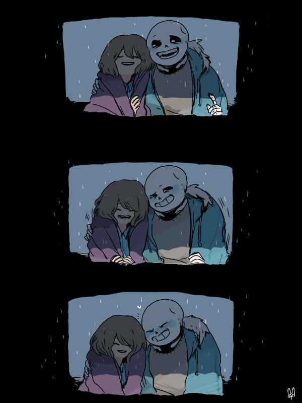 ---undertale
frisk x sans
sf