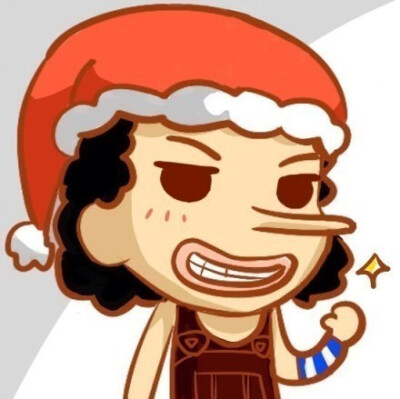 海贼王圣诞节头像，