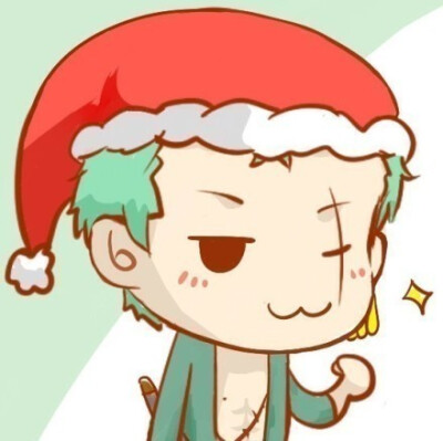 海贼王圣诞节头像，
