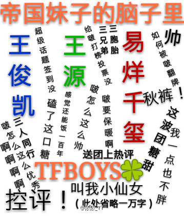 TFBOYS 四叶草 添福宝 