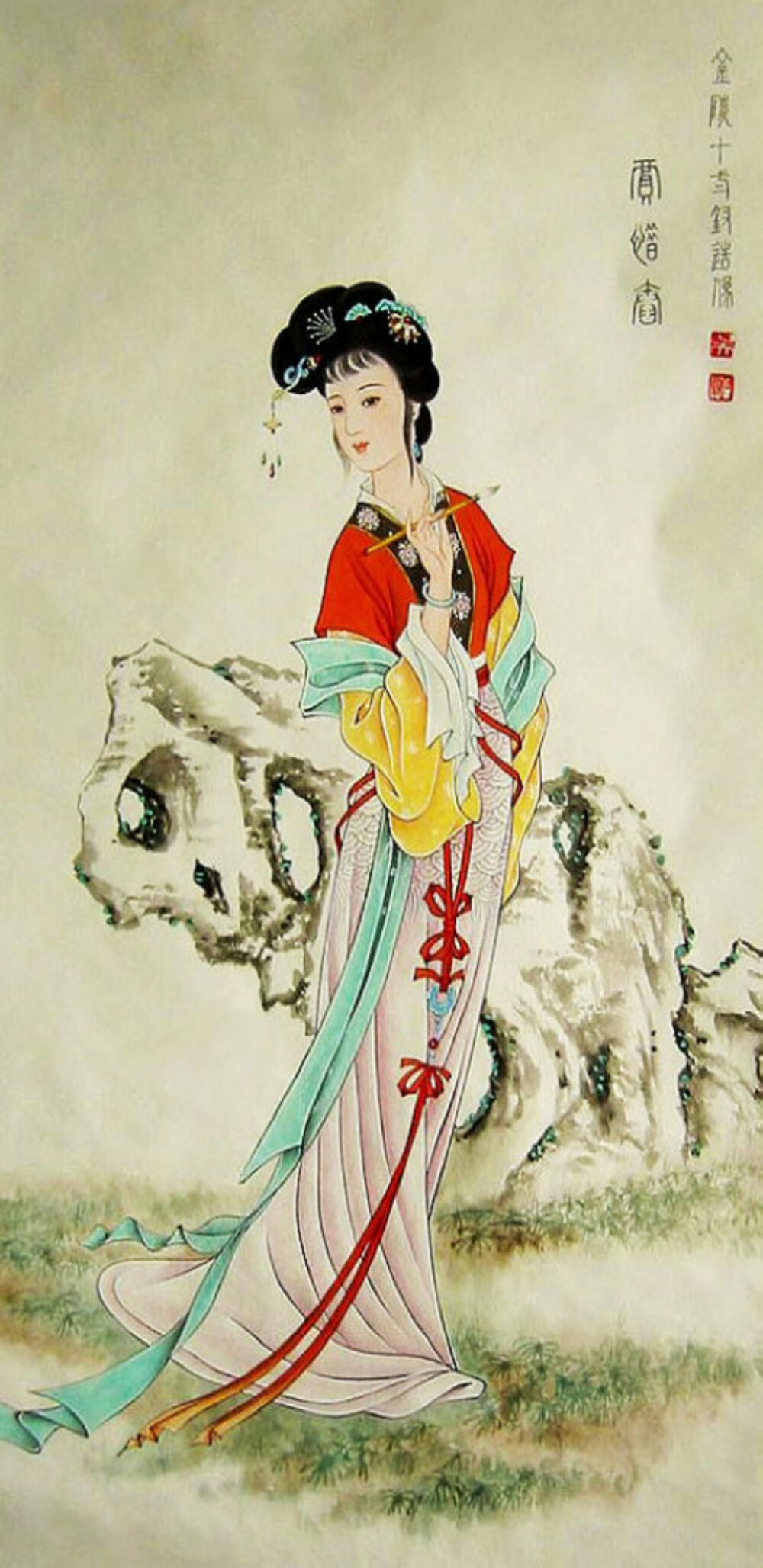 吴良柱金陵十二钗贾惜春