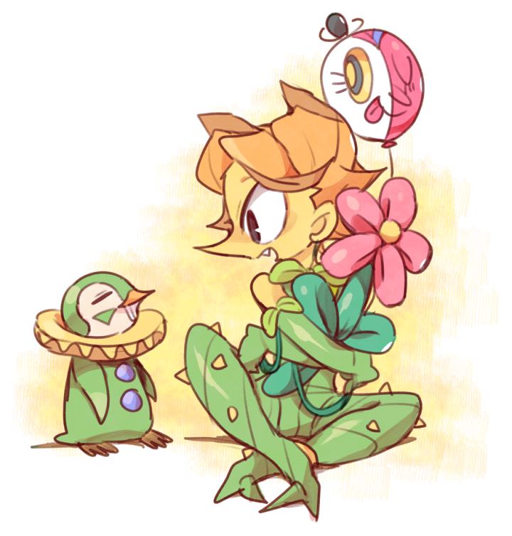 卡霸花小丑比皮