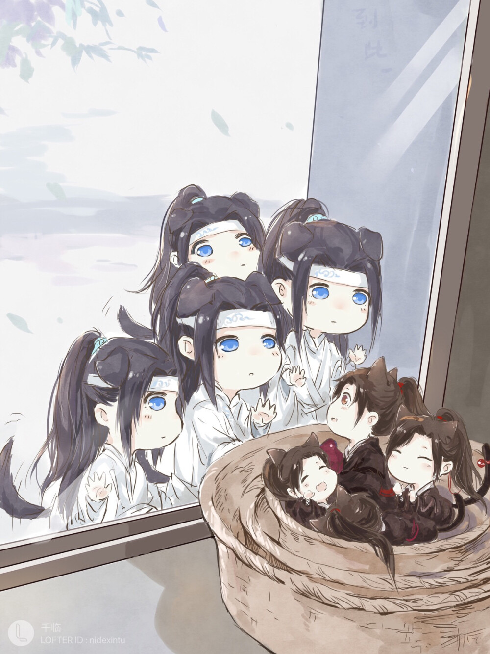 魔道祖师 蓝忘机 魏无羡 图片来源于网络 侵删