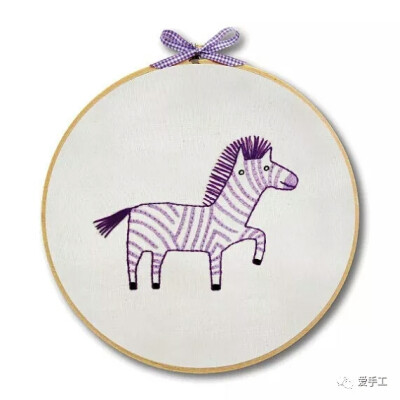 可爱的刺绣小动物们