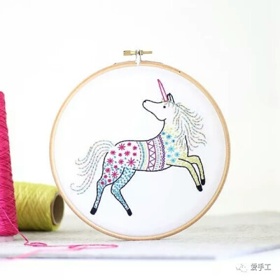 可爱的刺绣小动物们