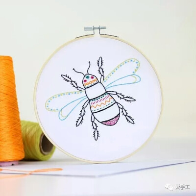 可爱的刺绣小动物们