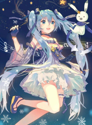 雪ミク 
绘师: Mada  
pixiv id=64343551