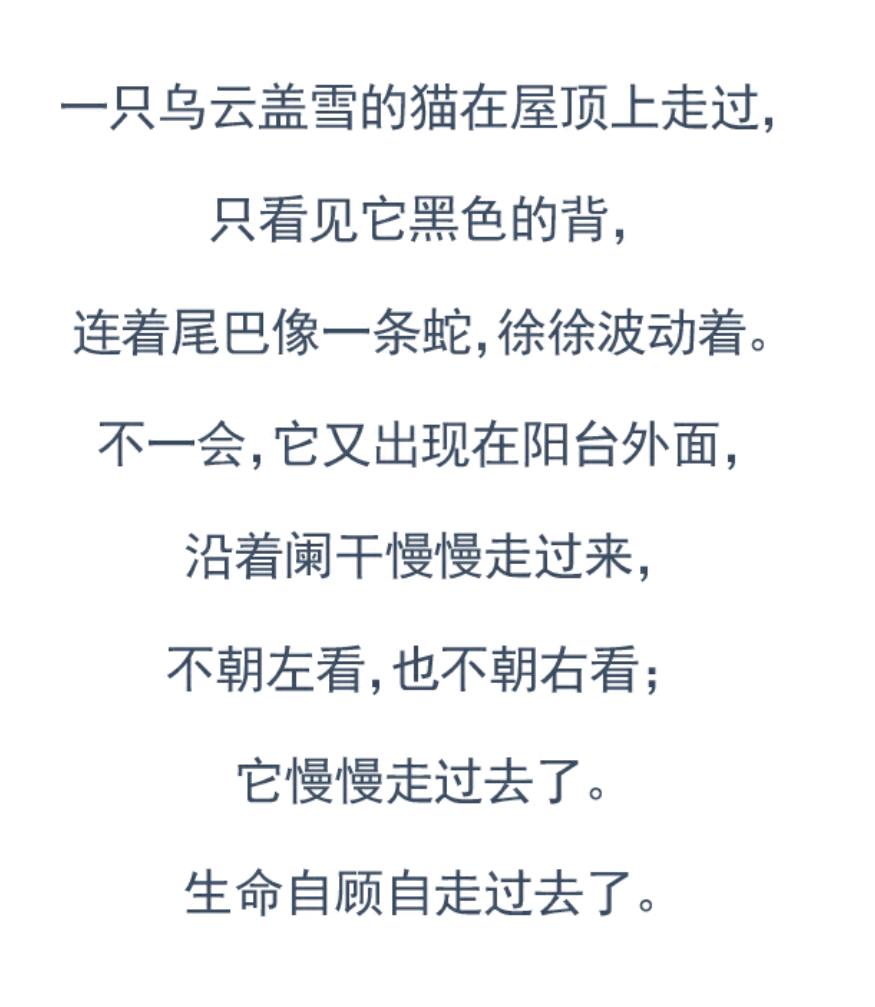 张爱玲《等》