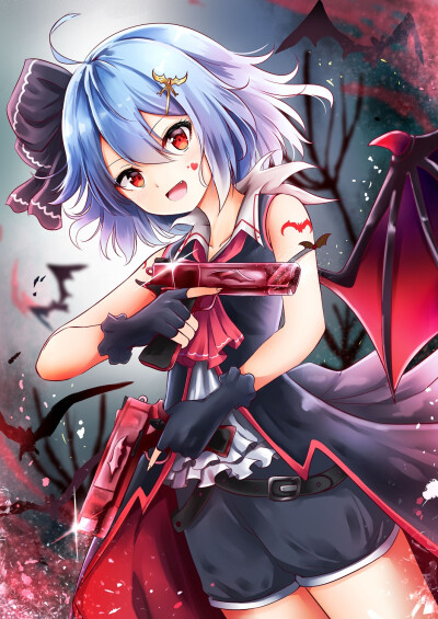 Tags: Fanart, Touhou, Remilia Scarlet, Pixiv, Fanart From Pixiv, Pixiv Id 4747284