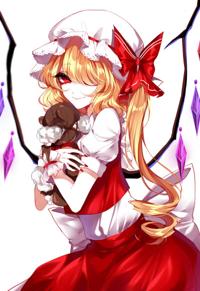 Tags: Fanart, Touhou, Flandre Scarlet, Pixiv, Fanart From Pixiv, Sheya