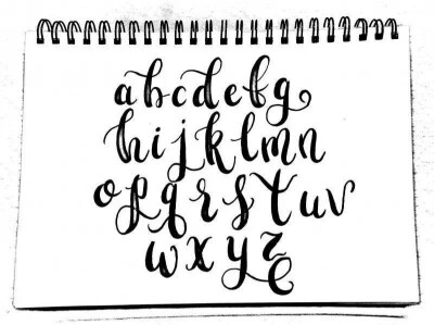 brush lettering