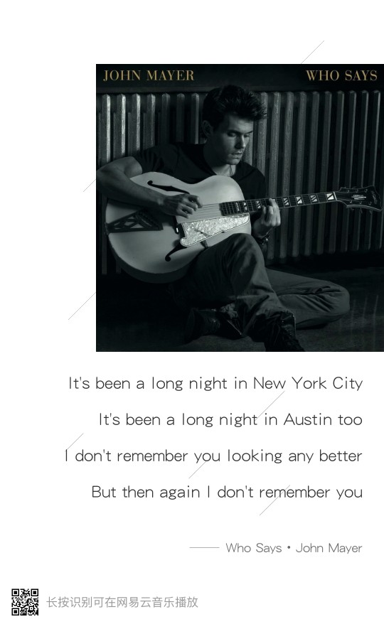 John Mayer.