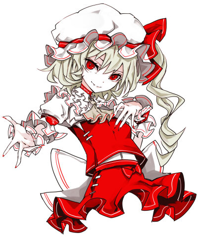 Tags: Fanart, Touhou, Flandre Scarlet, Yutapon, Twitter