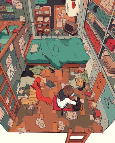 【搬运】DaisukeRichard大师的插画作品集。很戳胃口。