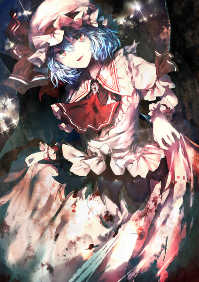 Tags: Fanart, Touhou, Remilia Scarlet, Pixiv, Fanart From Pixiv, sakusyo