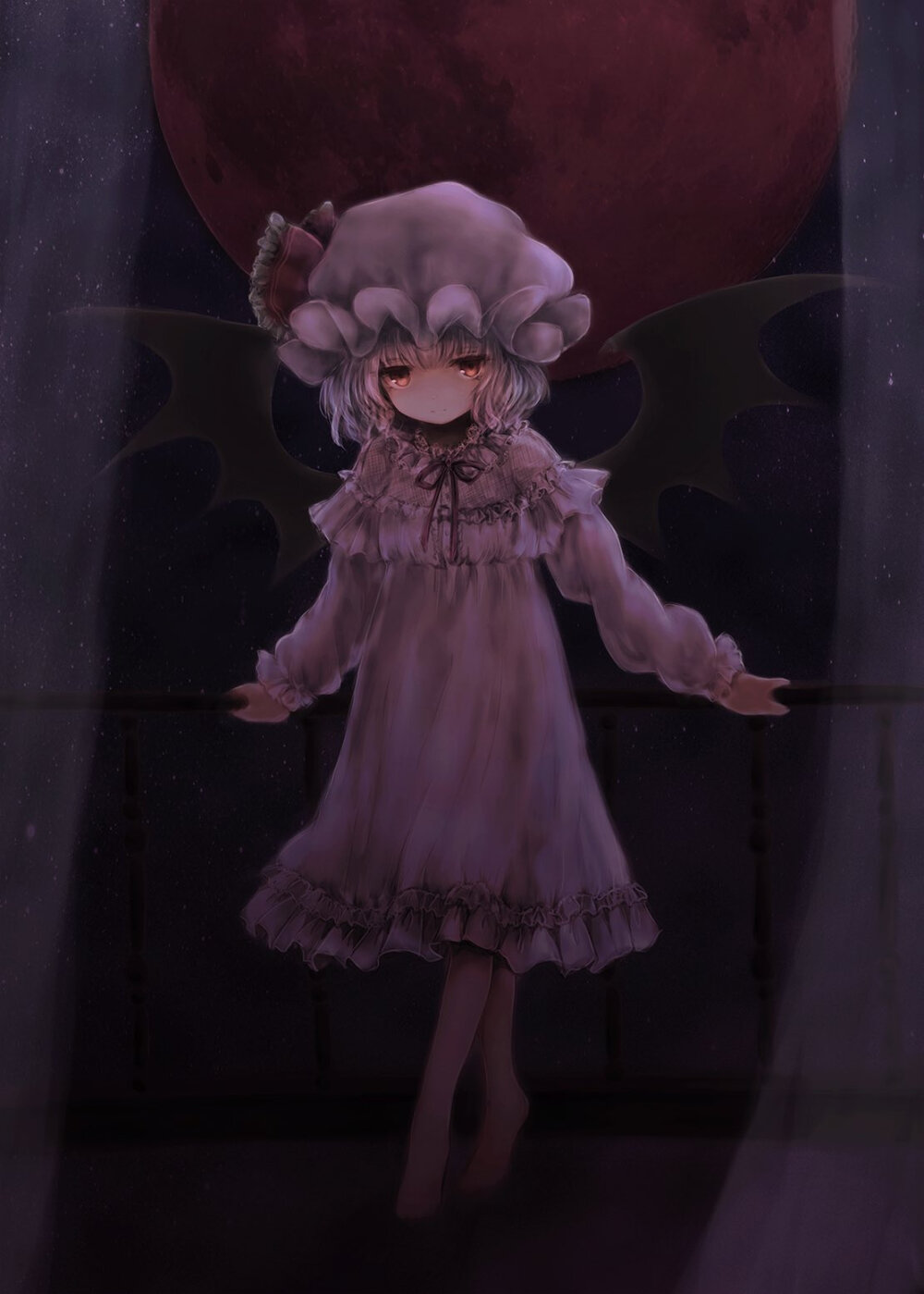 Tags: Fanart, Touhou, Remilia Scarlet, Twitter, Bebitera