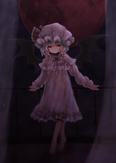 Tags: Fanart, Touhou, Remilia Scarlet, Twitter, Bebitera