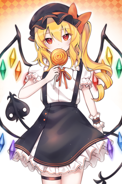 Tags: Fanart, Touhou, Wallpaper, Flandre Scarlet, Pixiv, Fanart From Pixiv, SOOK