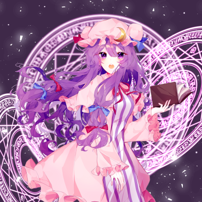 Tags: Fanart, Touhou, Patchouli Knowledge, Pixiv, Fanart From Pixiv, Patzzi