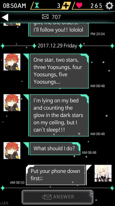 deep story 707对yoosung是真爱了