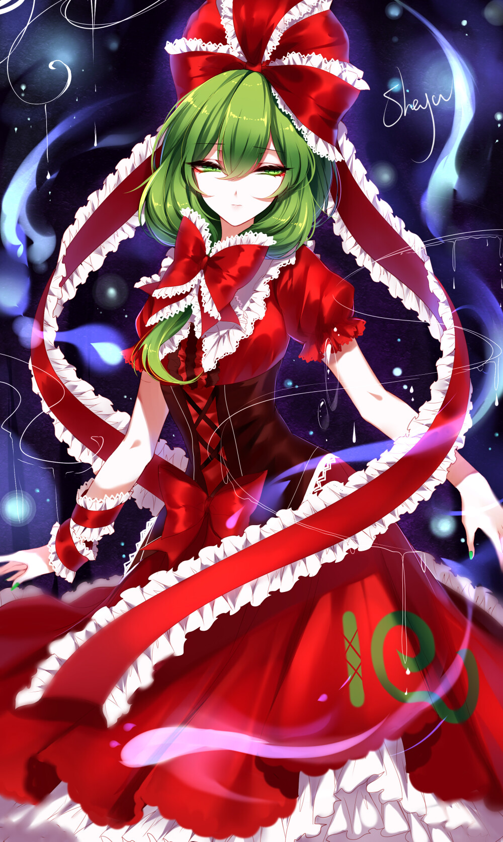 Tags: Fanart, Touhou, Kagiyama Hina, Pixiv, Fanart From Pixiv, Sheya