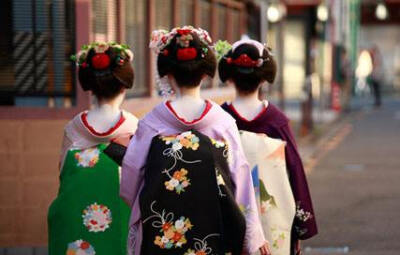 和服 传统 艺伎 和风 日本 东瀛 舞伎 和服腰带 华丽 
