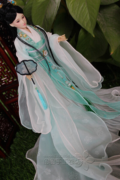 obitsu27 可儿 心怡 岚素体 ph包胶可定做 古装 娃衣 梦馨