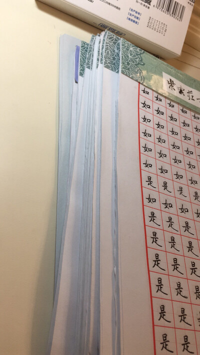 2.8开始练字 至今已有这些