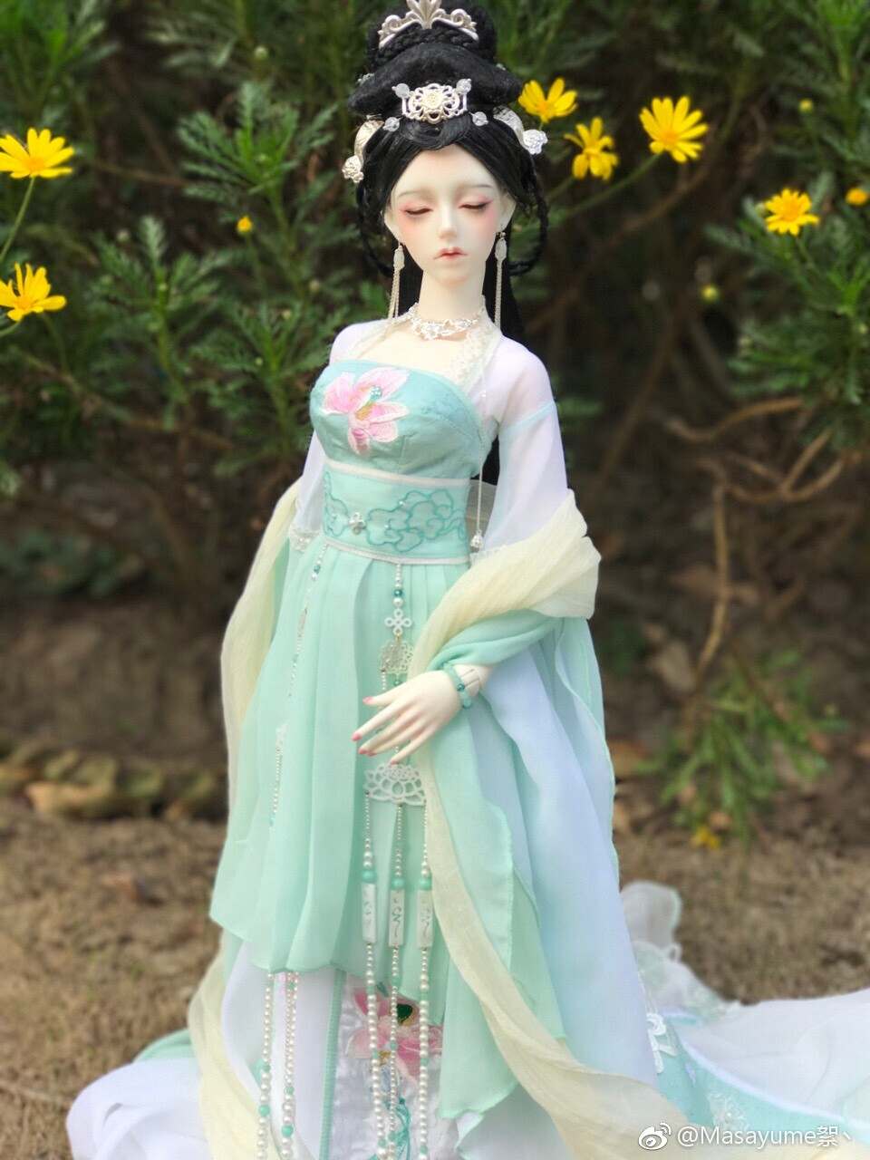 古风美人 SD娃娃 BJD 玩具 人偶 壁纸 萌物 