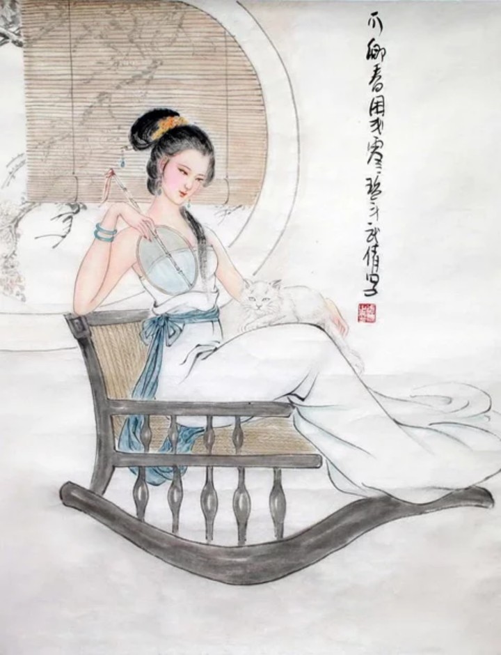 武倩金陵十二钗可卿春困