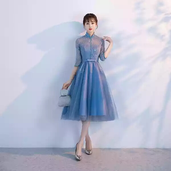 高贵 优雅 礼服 气质