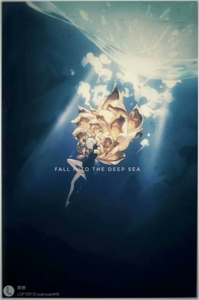 宝石之国 磷叶石
“Fall into the deep sea.”
lofter:原原