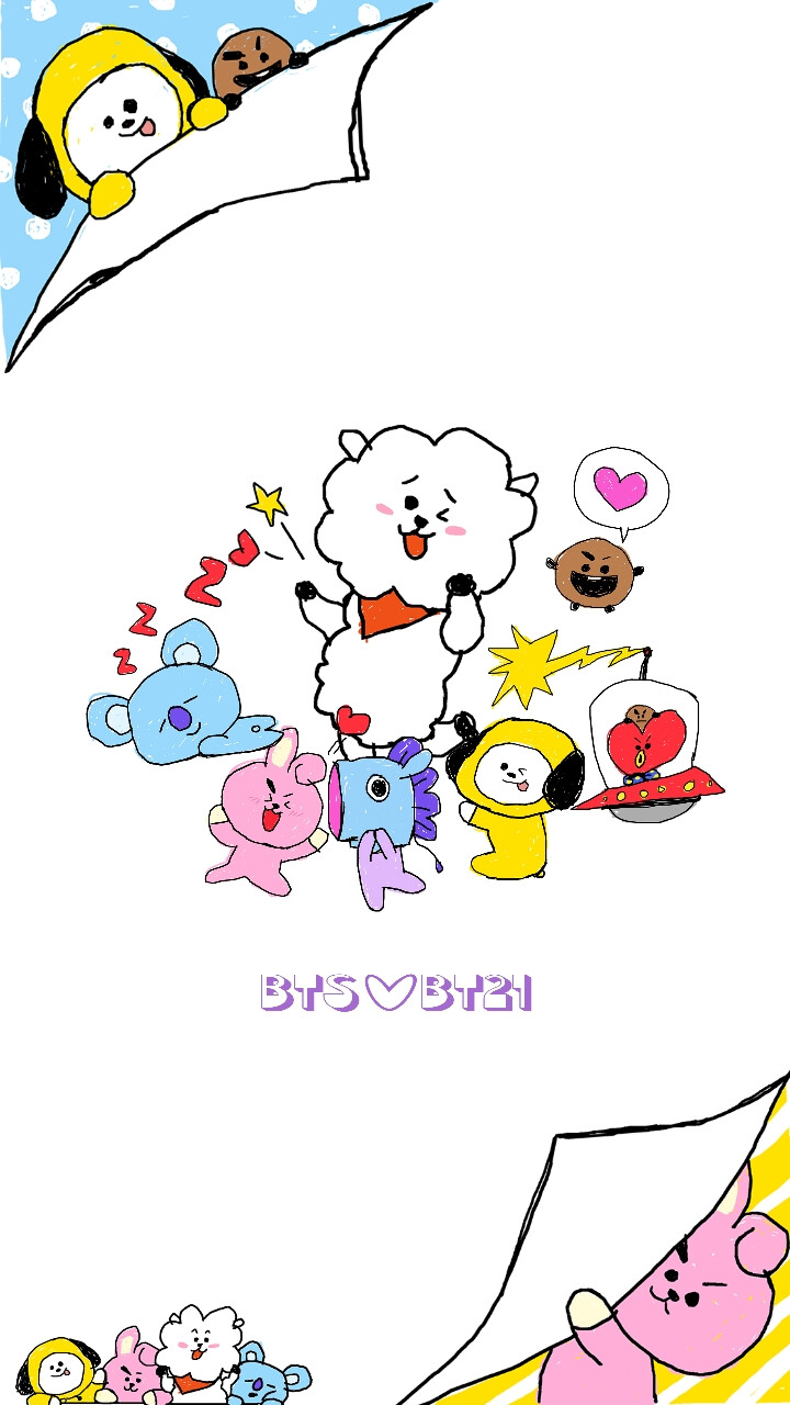 BT21壁纸（ '? ' ）