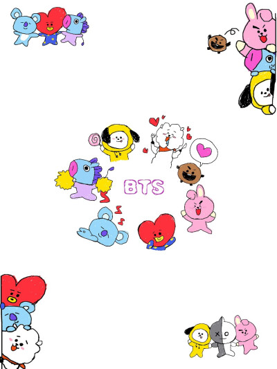 BT21壁纸（ '? ' ）