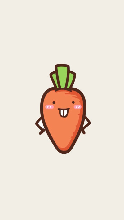 胡萝卜，假装水果的蔬菜背景。